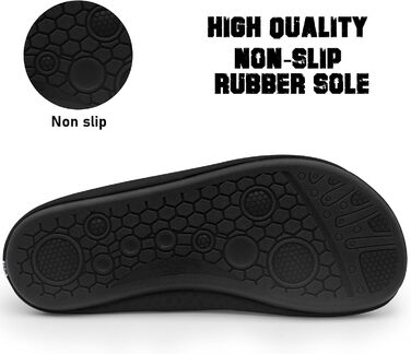 Водні черевики для чоловіків та жінок. Швидковисихаючі, дихаючі, спортивні аквашузи для плавання, йоги та відпочинку на пляжі. Розміри 34-45 EU, чорний колір