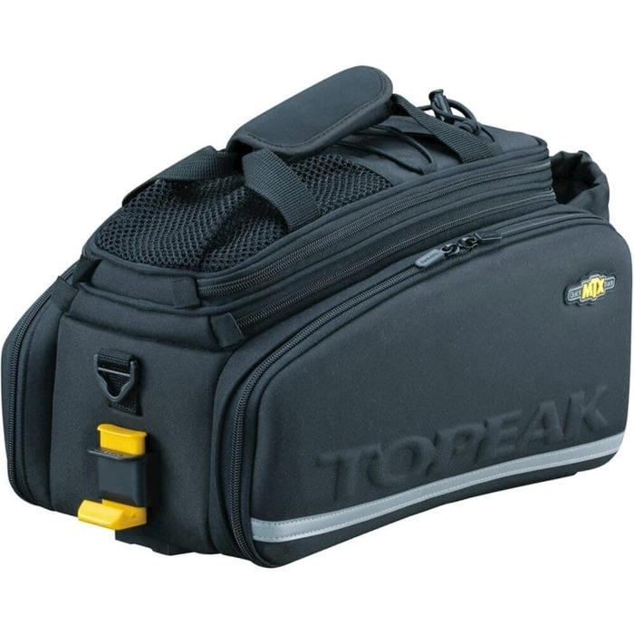 Велосумка TOPEAK MTX 2.0 TrunkBag DXP, водонепроникна, з розширюваними боковинами, для багажників MTX QuickTrack 2.0, чорна