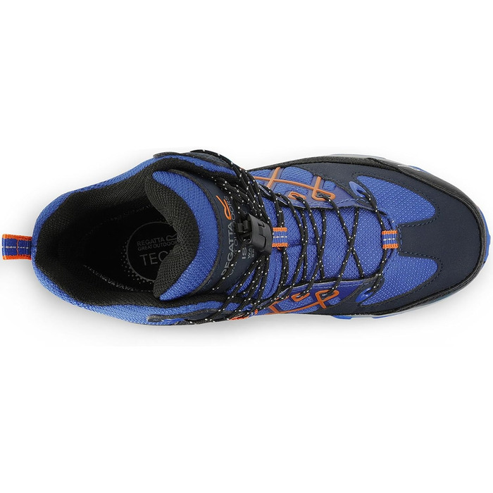 Дитячі черевики Regatta Samaris III для ходьби та походів, 32 EU, Оксфорд, Синій/Помаранчевий
