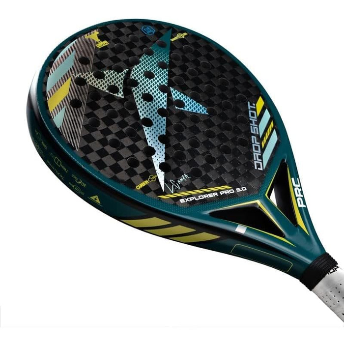 Падельна ракетка Drop Shot Explorer Pro 5.0 Lucas Campagnolo WPT, унісекс, для дорослих, мультиколір
