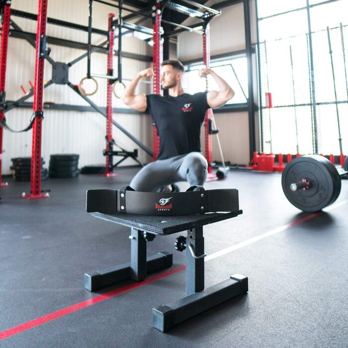 Armageddon Sports ізолятор для біцепса Arm Blaster Curl + преміальні лямки для тяги, тренажер для ізоляції біцепса та трицепса, підтримка для фітнес-тренувань