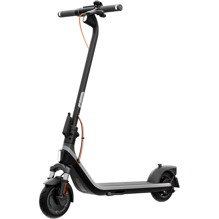 Електросамокат Segway-Ninebot E2 D II з амортизацією, поворотниками, 20 км/год, 450 Вт, запас ходу 25 км, для доріг, складаний, для дорослих, з додатком