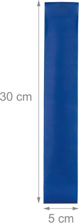 Кільце для пілатесу Relaxdays Bluefinity з подвійними ручками, з м'якою обшивкою, діаметр 39 см, скловолокно, з еластичними стрічками, турквенового кольору