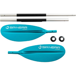 Весло для каяка SPINERA Classic, алюмінієве, 4 секції, 230 см