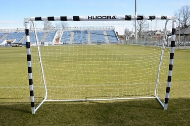 Переносні футбольні ворота Hudora Stadion 3x2 м, сталеві