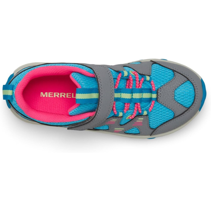 Дитячі трекінгові черевики Merrell Trail Chaser 2, унісекс, сіро-бірюзові
