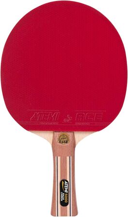 Набір ракетки для настільного тенісу Atemi 5000 | Карбон-Балза-Дерево | Професійна ракетка для максимальної швидкості, обертання та контролю | Клас змагань | 7 шарів | Оновлені ручки, кольори та упаковка
