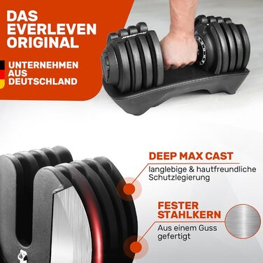 Регульовані гантелі набір | 12-40 кг | 15 положень | для дому | FIX LOCK