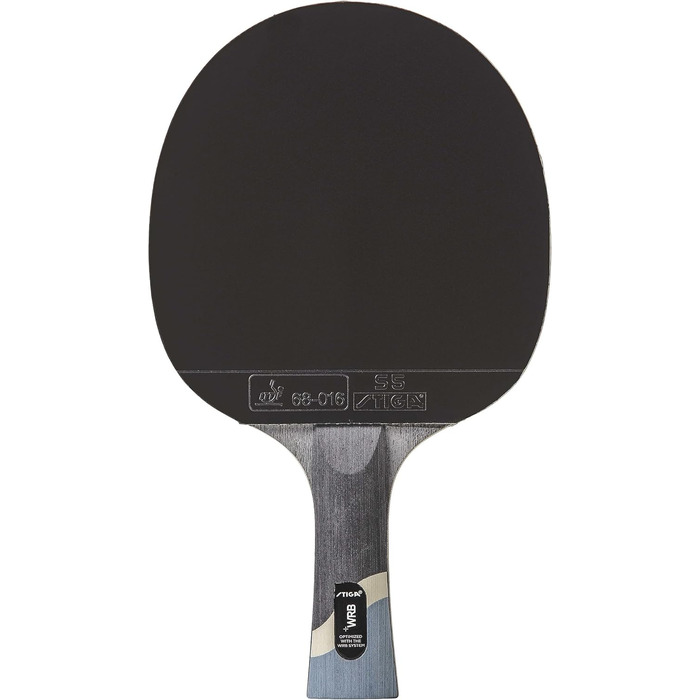 Настільний тенісний ракетка STIGA Pro Carbon з карбоновою технологією для турнірів, червона та синя