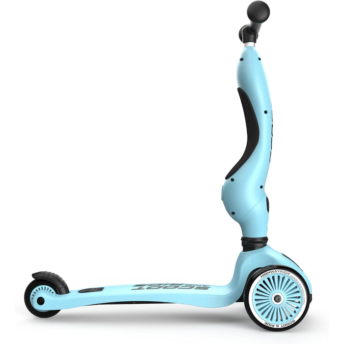 Highway Kick 1 Scoot & Ride 2-в-1 кікборд зі сидінням (блакитний, універсальний розмір)