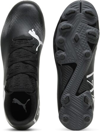 Дитячі футбольні бутси PUMA Unisex, чорно-білі (34 EU)