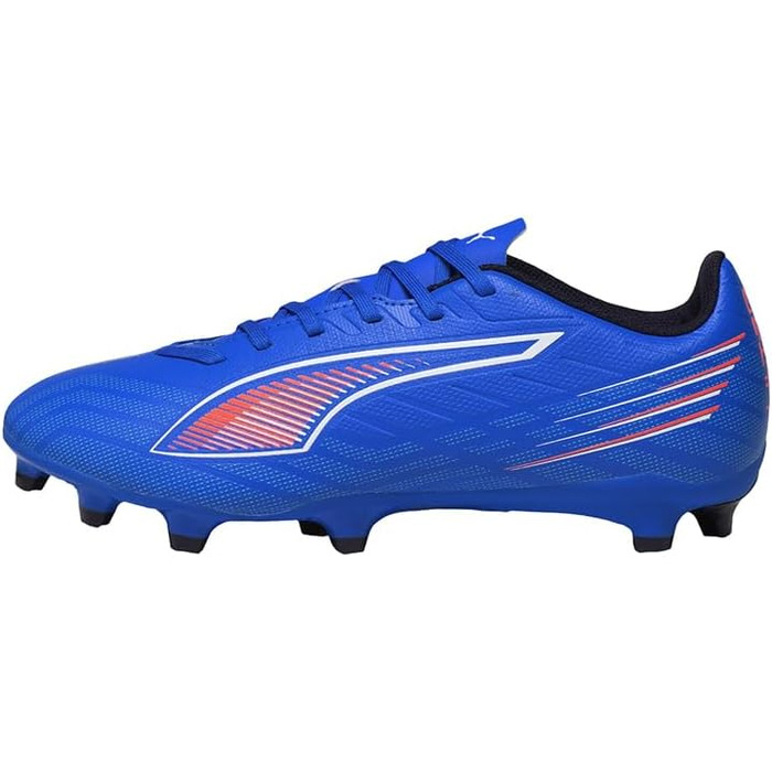 Жіночі футбольні бутси PUMA Ultra 6 Play FG/AG, 39 EU, блакитний/білий/червоний