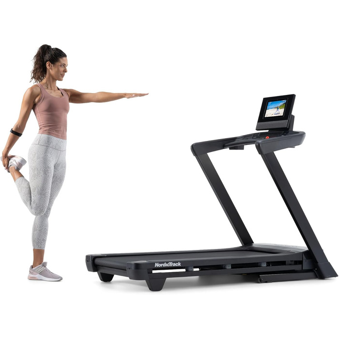 Біговий тренажер NordicTrack T Series: для дому, з регулюванням нахилу, Bluetooth, до 136 кг