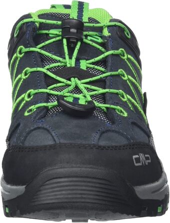 Дитячі трекінгові черевики CMP Rigel Low Wp, унісекс, блакитно-зелені, 33 EU