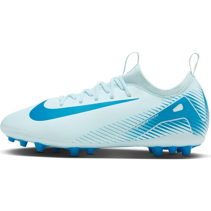 Дитячі кросівки Nike Zoom Vapor 16 Academy AG для футболу, розмір 38.5 EU, блакитні