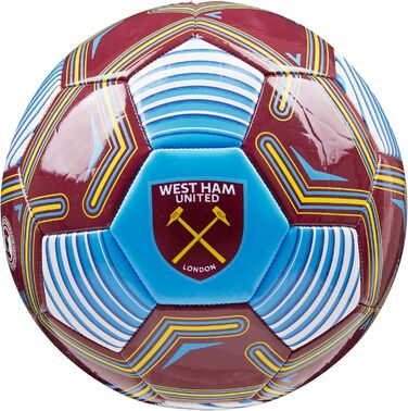 Футбольний м’яч West Ham United FC, офіційний, розмір 3/4/5, подарунок для фанатів