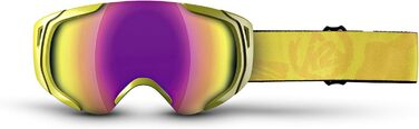 Гірськолижна маска K2 Photoantic DLX жовта/чорна для сноуборду та лиж