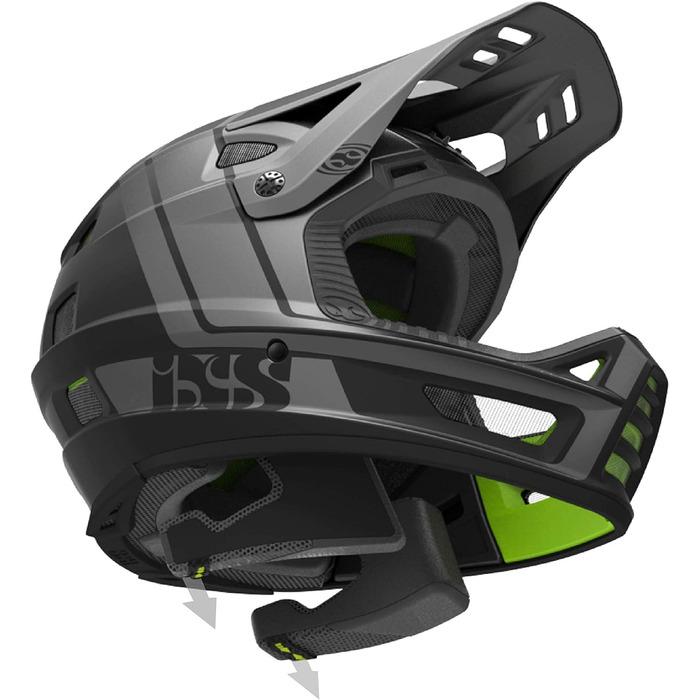 Інтегральний шолом IXS Xult Dh для MTB, E-Bike, BMX, синій, розмір L