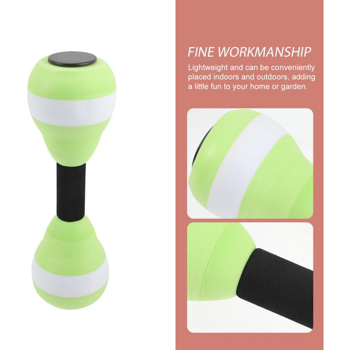 Водні гантелі Kisangel для плавання та фітнесу - набір 2 шт. (27x8.5 см)