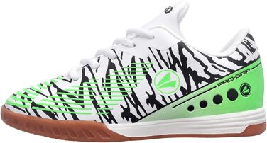 Дитячі спортивні залажні кросівки JAKO J-SI Take (35 EU, білий, неоновий зелений)
