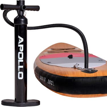Надувна SUP-дошка Apollo iSUP комплект: весло, насос, для початківців і профі, 10’8, 12’, дошка для сапбордингу