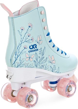 Роликові ковзани для дітей та дорослих, регульовані (35-38, Amara, LED колеса)