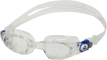 Окуляри для плавання Aquasphere Mako - з UV-захистом, силіконовою ущільнювальною гумкою, антифог покриттям (антизапітніння) для чоловіків та жінок, чорні