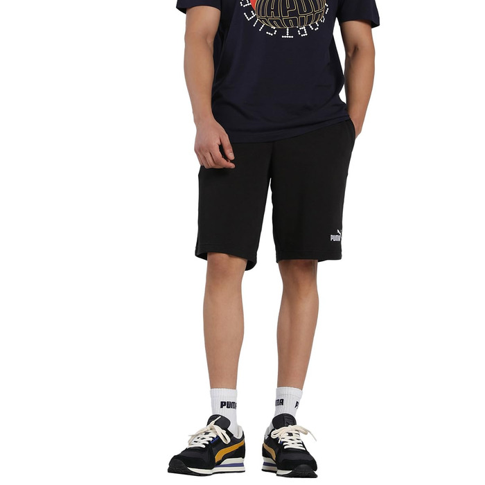 Чоловічі спортивні шорти PUMA, колір Puma Black, розмір L