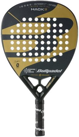 Bullpadel Hack 03 Jr - дитяча ракетка для паддл-тенісу, кольорова, універсальний розмір