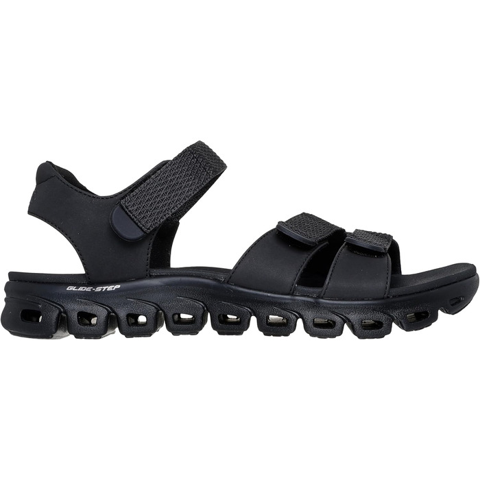 Спортивні сандалі Skechers Glide-Step Count On Me для жінок (39 EU, чорний)