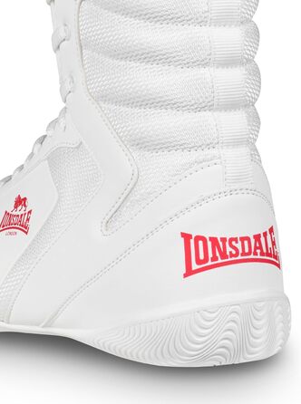 Боксерські черевики Lonsdale Heskin, 43 EU, білий/червоний