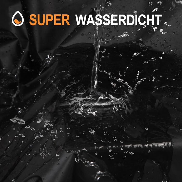 Захисний чохол для мотоцикла Motorrad, зимовий, водонепроникний, 210D, 275x105x125 см