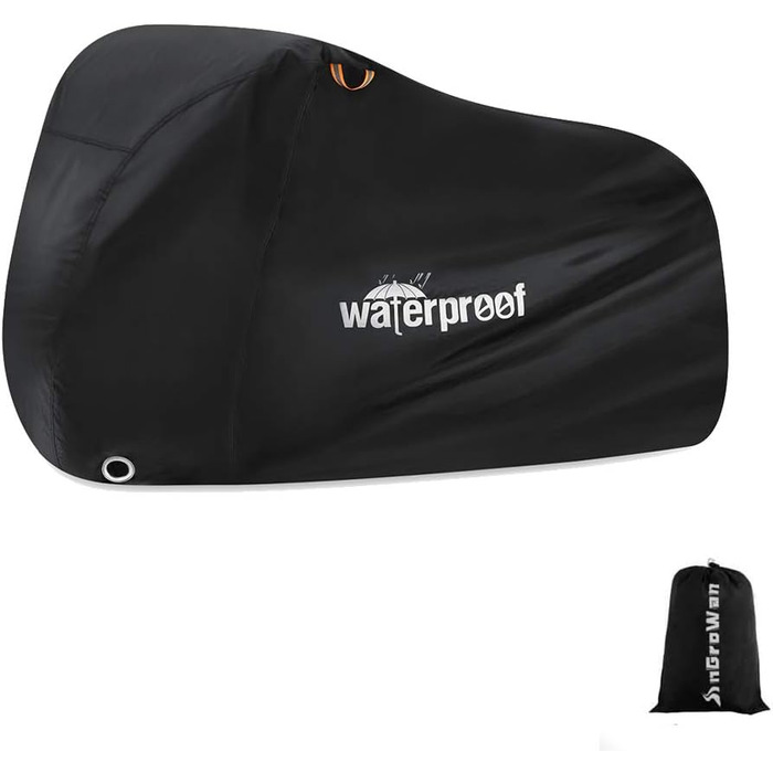 Водонепроникний чохол для велосипеда на відкритому повітрі. Оксфордська тканина, 210D нейлон з PU-покриттям, захист від вітру.