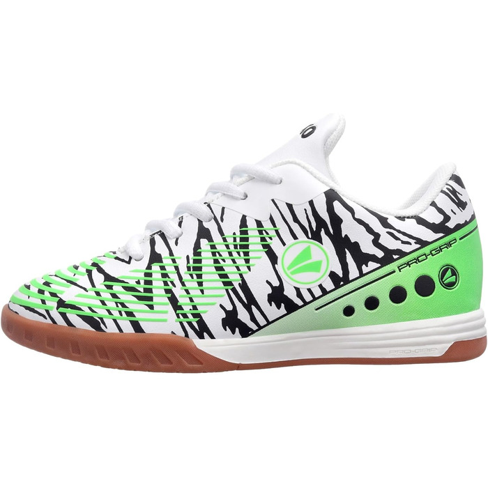 Дитячі спортивні залажні кросівки JAKO J-SI Take (35 EU, білий, неоновий зелений)