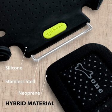 Спортивний браслет на руку BONE для iPhone/Samsung, чорний, L (25-40см)