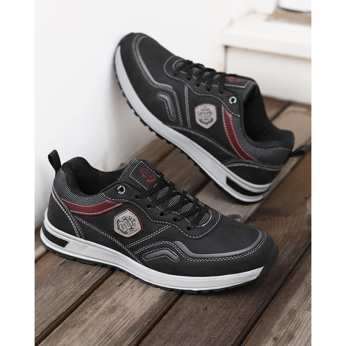 Кросівки чоловічі ARRIGO BELLO для активного відпочинку, спорту та прогулянок. Розміри 41-46 (43 EU, A3, чорний)