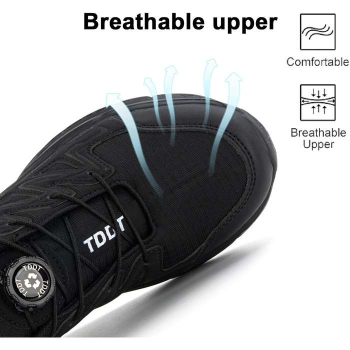 Кросівки для чоловіків та жінок. Спортивні кросівки для бігу та трейлраннінгу. Чорні кросівки, розміри EU 37-47 (J1 Schwarz, 42 EU)