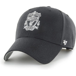Кепка '47 Liverpool FC MVP Unisex, чорна, регульована, з логотипом LFC