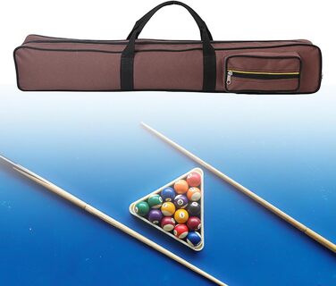 Чохол для кия Billard Pool Queue: захист від подряпин, зручне зберігання (колір кавовий)