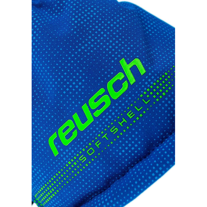 Дитячі зимові рукавички Reusch Maxi R-TEX XT водонепроникні та вітрозахисні, синьо-зелені, розмір IV (4-5 років)