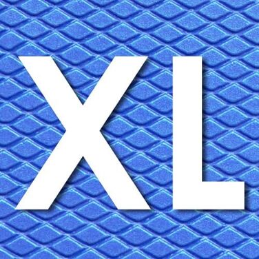 Килимок для балансу ProsourceFit з наколінниками, XL (15' x 19') - для фітнесу, йоги, фізіотерапії, синій