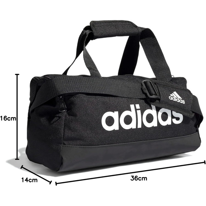 Сумка для футболу Adidas Essentials Logo XS, чорна-біла, унісекс