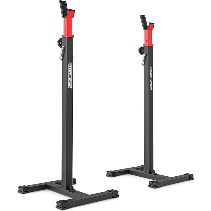 Стійки для штанги Marbo Sport MS-S101, регульовані по висоті, пара, підставка для гантелей та штанги