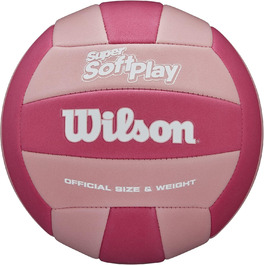 Волейбольний м'яч WILSON Super Soft Play Outdoor, офіційний розмір, для відпочинку