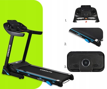 Електрична бігова доріжка Urbogym V680, до 140 кг