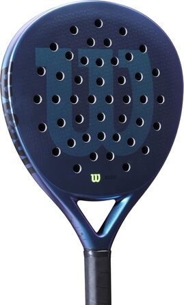 Падель ракетка Wilson Accent, карбон-скловолокно/EVA, 361 г
