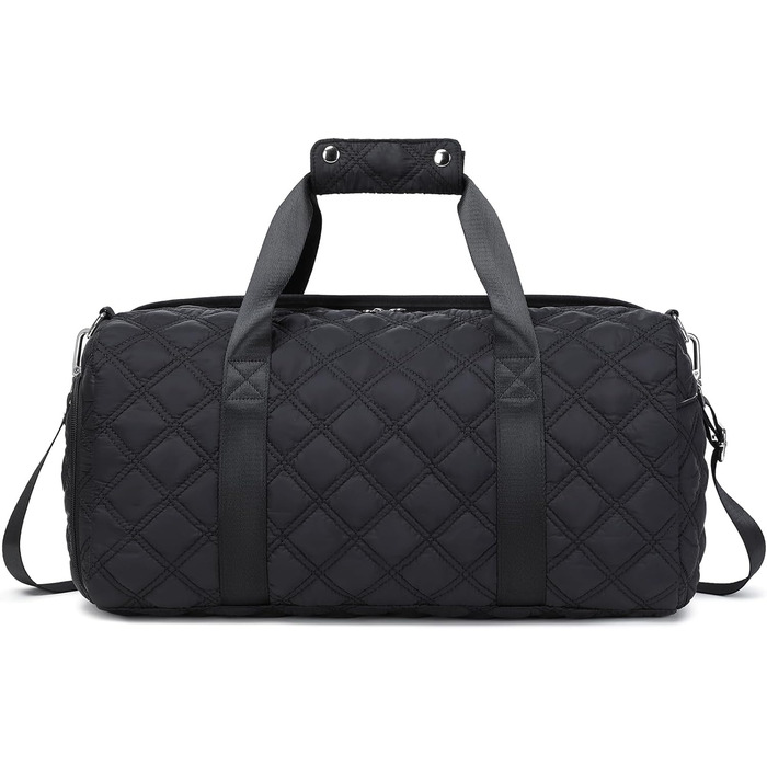 Спортивна сумка для підлітків з відділеннями для взуття та мокрого одягу, чорна