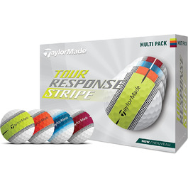 Гольф-м'ячі TaylorMade Tour Response Stripe Multipack 2022 (24 шт.)
