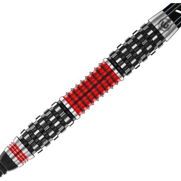 Дротики WINMAU Joe Cullen Rockstar RS 1.0, професійні, вольфрамові, з оперенням та стрижнями