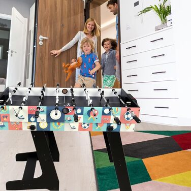 Складаний багатофункціональний ігровий стіл 4 в 1 HLC, 123.5×60.5×81.5 см